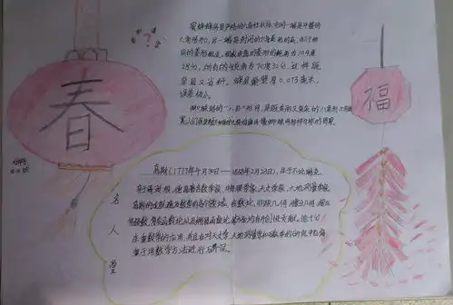 2020年春节手抄报简单又漂亮多字图片大全