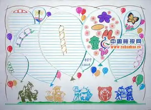 喜迎十八大手抄报