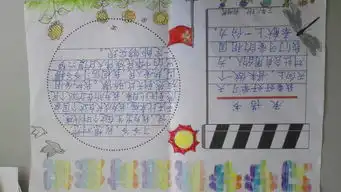 喜迎十九大习爷爷我想对您说三年六班手抄报展示