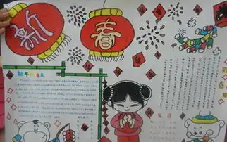 小学生庆新年手抄报内容