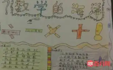 关于数学计算机手抄报简单的,简单又好看的数学手抄报图片大全