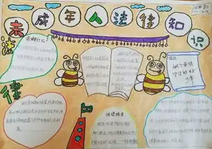 友谊里小学护航青春与法同行手抄报比赛获奖作品集锦