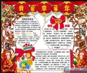 关于春节的手抄报的图画