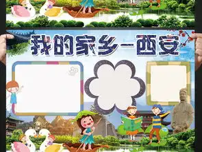 西安小报我爱家乡祖国手抄报电子小报图片素材psd模板下载191.08mb地理手抄报大全学科手抄报