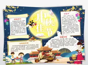 中秋节小报中秋佳节手抄报我们的节日中秋电子小报图片模板worddoc设计图下载中秋节手抄报大全编号18619238