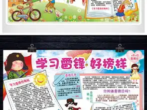 学雷锋小报文明礼仪道德手抄电子小报模板图片素材psd下载105.47mb道德与法治手抄报大全学科手抄报