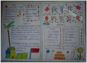 手抄报我爱我的祖国图片