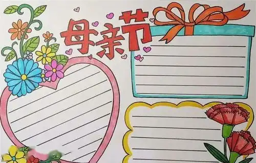 明日母亲节节日由来写作素材范文手抄报祝福语大全,快分享给孩儿们