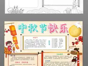中秋节小报古诗月饼传统文化秋天手抄小报图片素材worddoc模板下载112.13mb中秋节手抄报大全节日手抄报