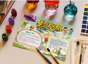 相信自己梦想起航小报手抄报电子word模板下载docx格式熊猫办公