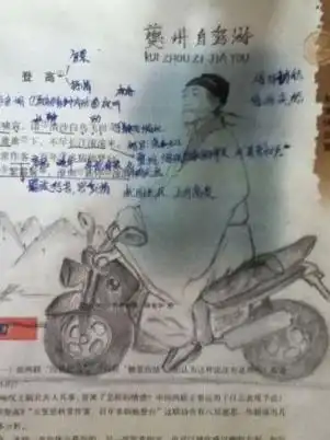 学生课本涂鸦火了,画技堪称神笔马良,美术老师哭笑不得