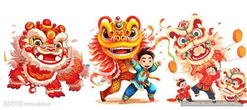 舞龙舞狮设计图