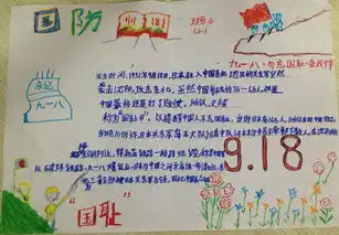 关于九一八手抄报图片5幅