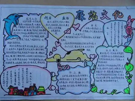 有画有字的手抄报