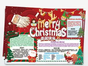 英语圣诞节小报平安夜新年手抄报电子小报图片素材worddoc模板下载162.68mb圣诞节手抄报大全节日手抄报