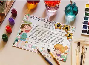 三国演义阅读感想简约卡通小学生手抄报小报word模板下载熊猫办公
