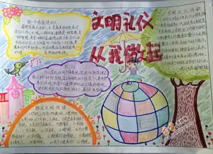 文明从我做起手抄报图片资料