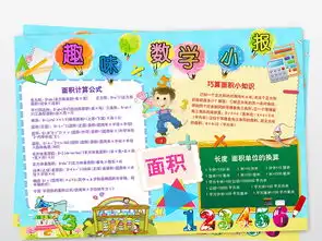 数学小报趣味数学面积公式表手抄报模板图片worddoc设计图下载数学手抄报大全编号18377127