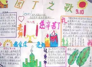 教师节手抄报老师,祝你节日快乐
