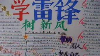 学雷锋简单的手抄报