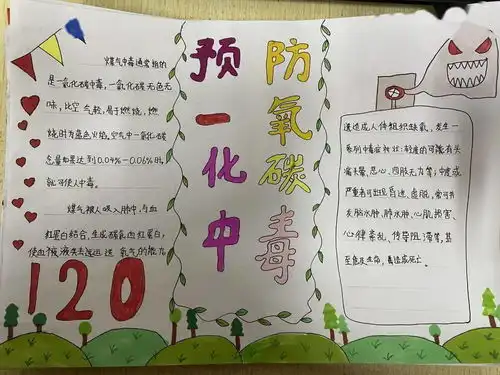 珍爱生命,预防一氧化碳中毒济南市槐荫区张庄小学开展预防一氧化碳中毒主题安全教育活动