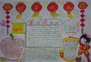 2018春节小学生手抄报小学生优秀春节手抄报图片小学生手抄报春节版