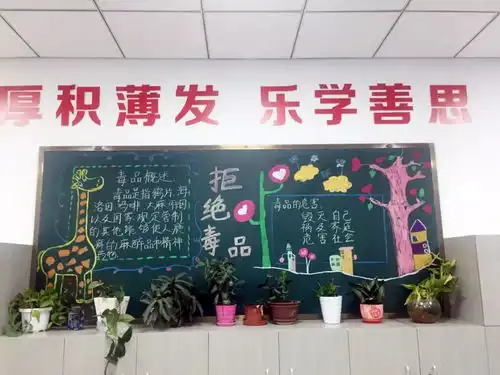 乌鲁木齐八一中学克拉玛依校区开展远离毒品,珍爱生命教育宣传系列活动