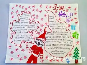 圣诞节手抄报图片