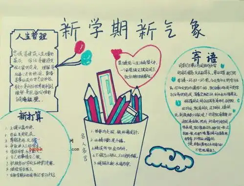 新学期新气象20字