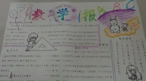 一年级关于计算机的手抄报内容是什么,小学一年级数学手抄报的内容资料