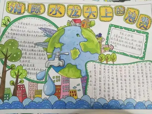 世界水日手抄报