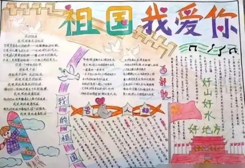 亲子手工丨国庆手抄报不用愁最全的模板在这里