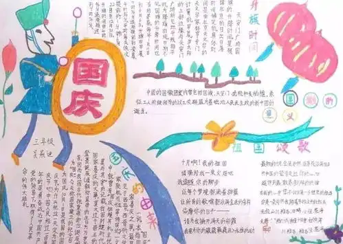 20多种创意中秋节灯笼贴心国庆中秋手抄报,一次解决好多作业哦