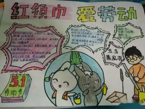 小手拉大手共建美好家园红领巾爱劳动