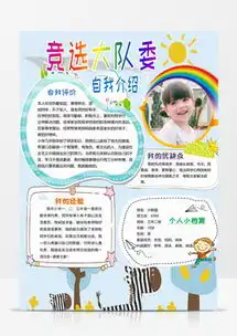 小学生自我介绍简历word模板下载熊猫办公