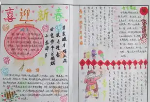 2018春节手抄报模板大全