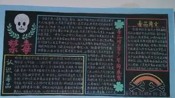 关于禁毒的黑板报禁毒教育