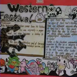 westernfestivals英语专题手抄报