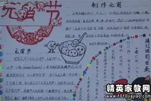 小学生元宵黑板报资料