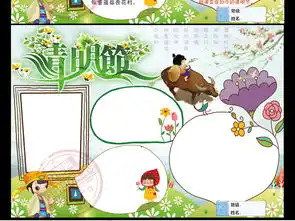 清明节小报踏青春天小报春游手抄报word图片素材psd模板下载189.85mb清明节手抄报大全节日手抄报