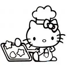 卡通人物简笔画hellokitty简笔画