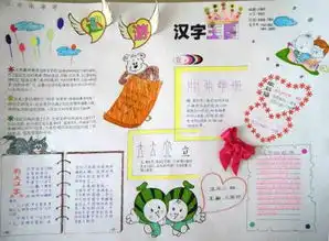 遨游汉字国王的手抄报,要精美的