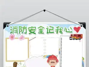 消防安全记我心黑白涂色线描小报图片素材psd模板下载250.33mb防震减灾手抄报大全安全健康手抄报