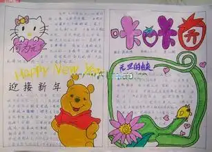 元旦节手抄报图片