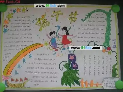 端午节父亲节手抄报模板来袭,快快接招吧