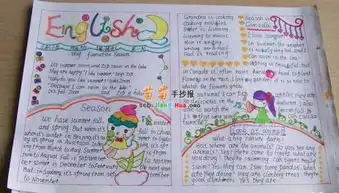 初二英语手抄报怎么做啊