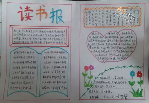 一年级读书手抄报图片大全内容