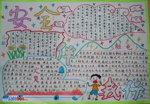 手抄报安全伴我行