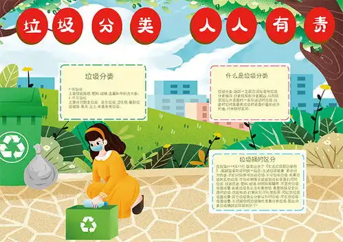 垃圾分类环保手抄报
