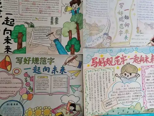 商丘市梁园区凯旋路第二小学举办手抄报比赛活动